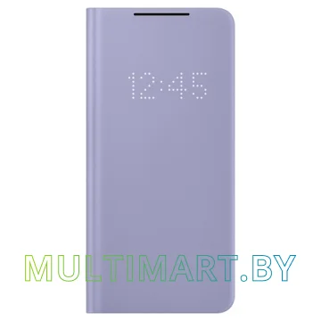 Чехол Samsung Smart LED View Cover для Galaxy S21+ (фиолетовый)